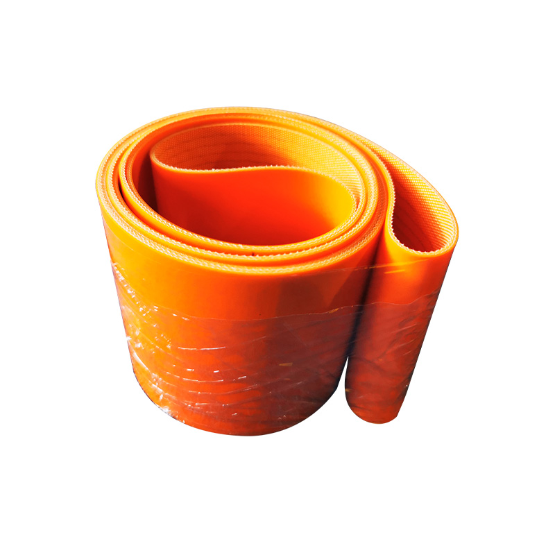 橙色自動(dòng)售貨機(jī)皮帶食品輸送帶PVC輸送帶